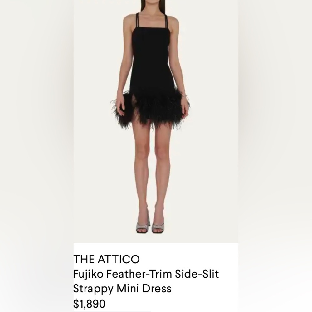 “HOST PICK” Michael Kors Feather Embellished Corded Lace Dress - Picture 12 of 13